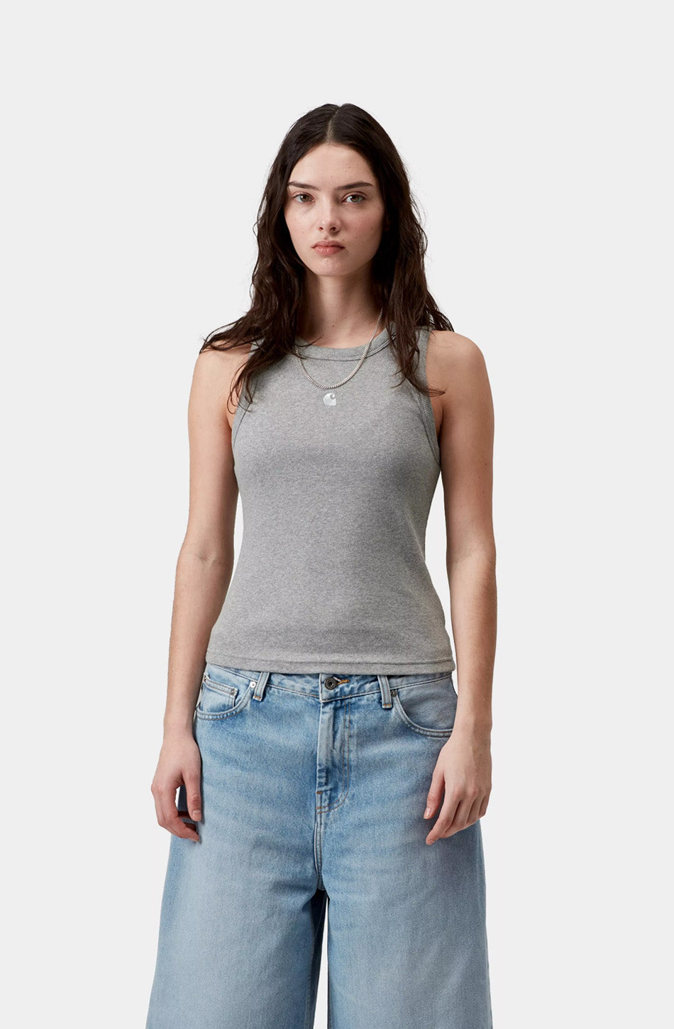Carhartt WIP T-Shirt W Philips Grey