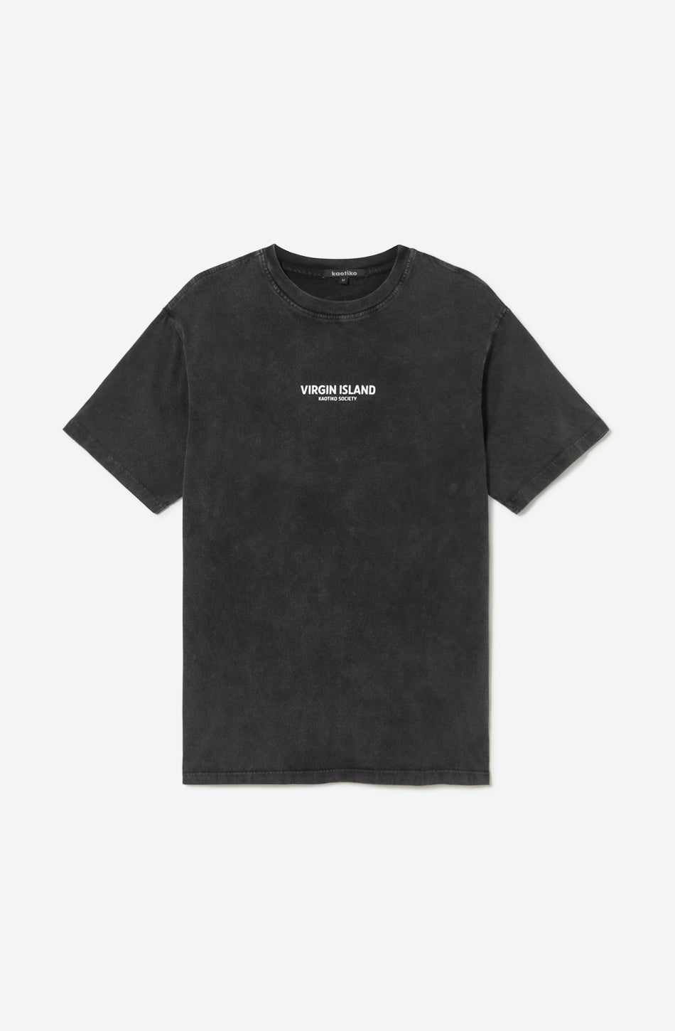 Schwarzes T-Shirt von den Jungferninseln