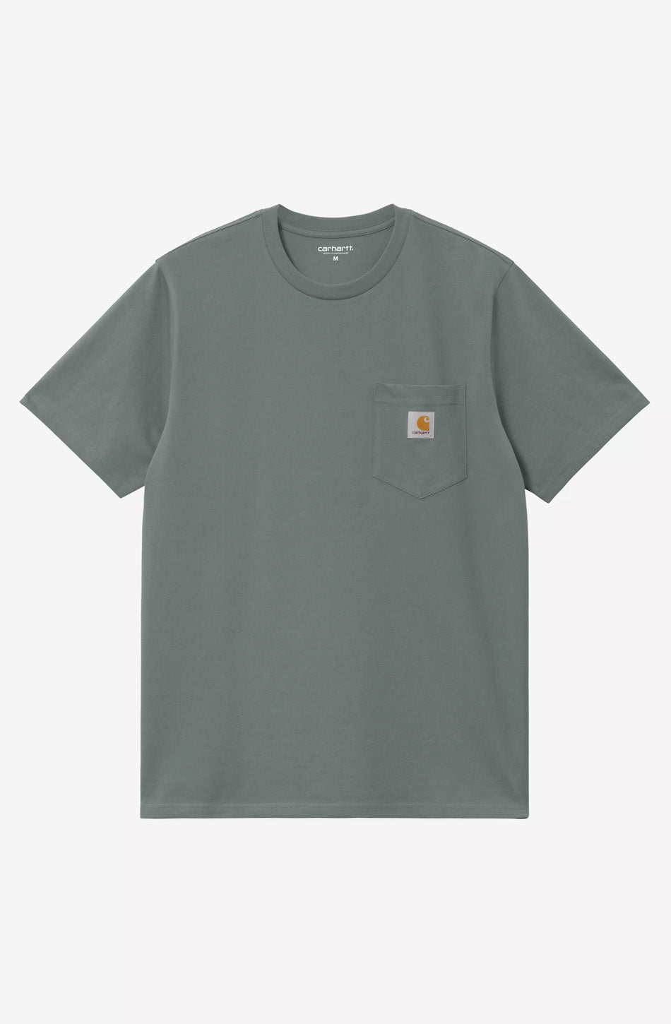 Carhartt WIP Kurzarm-T-Shirt mit Tasche, Samtgrün