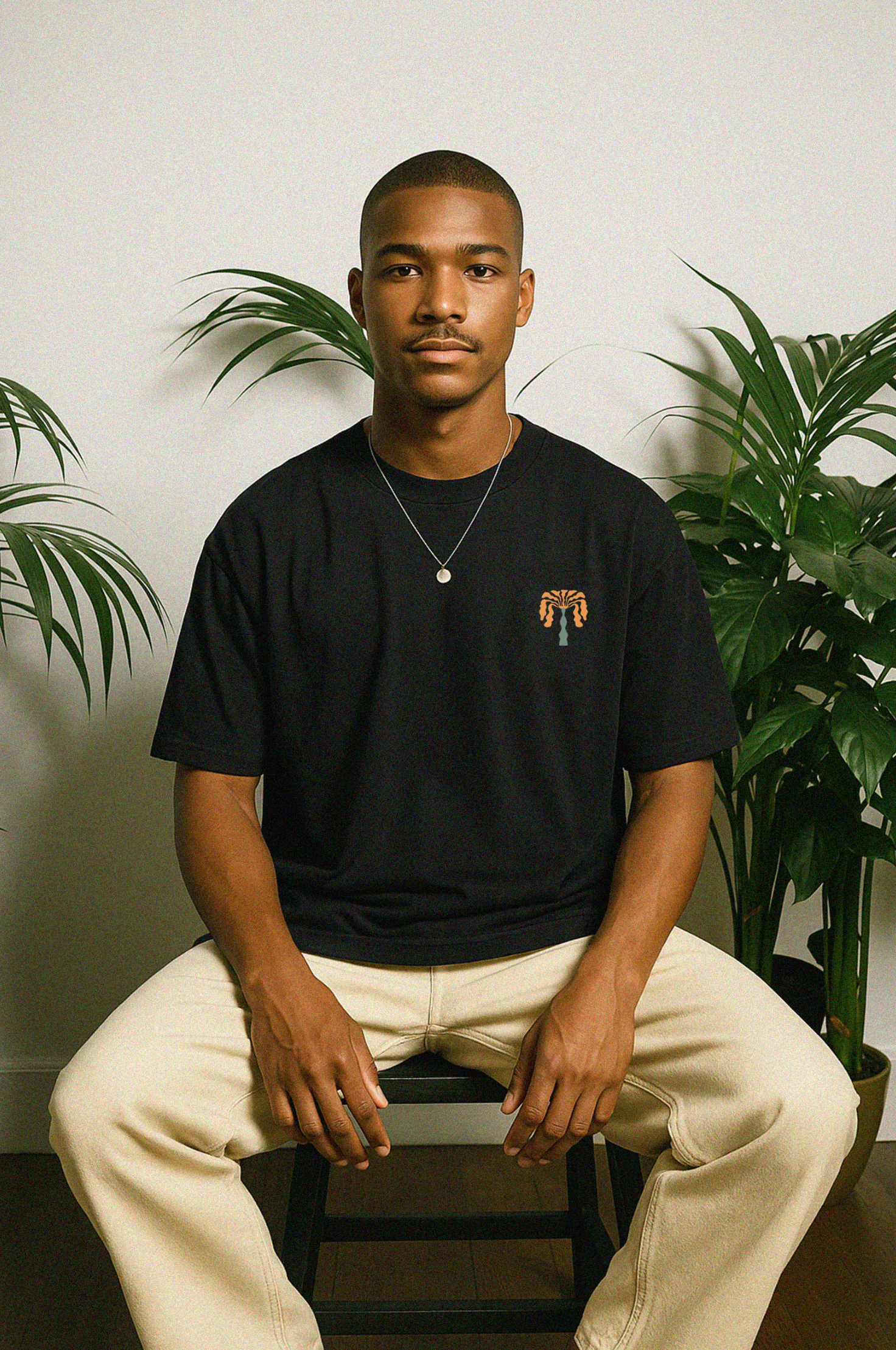 T-shirt Paradise Black