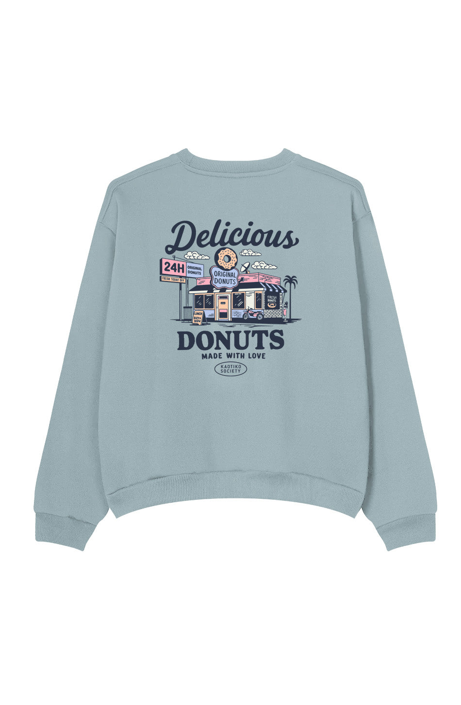 Sudadera Delicious Donuts Steel