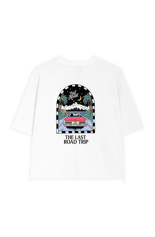 Camiseta The Last Road Trip Organic Cotton White