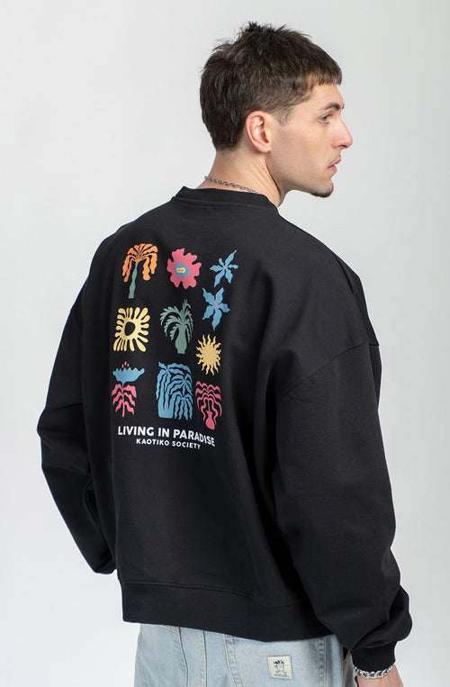 Virgin Paradise Schwarzes Sweatshirt