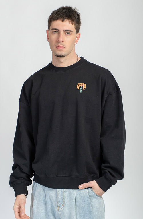 Virgin Paradise Schwarzes Sweatshirt