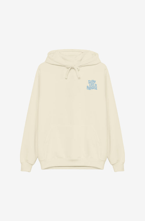 Sudadera Slow Life in Paradise Ivory