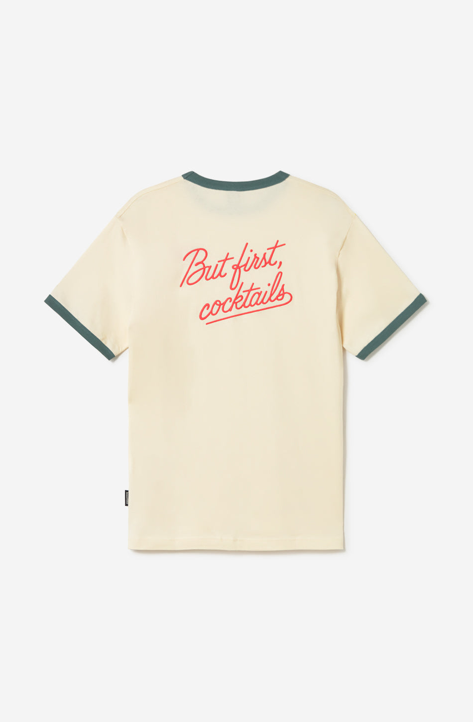 Aber zuerst Cocktails Elfenbein T-Shirt