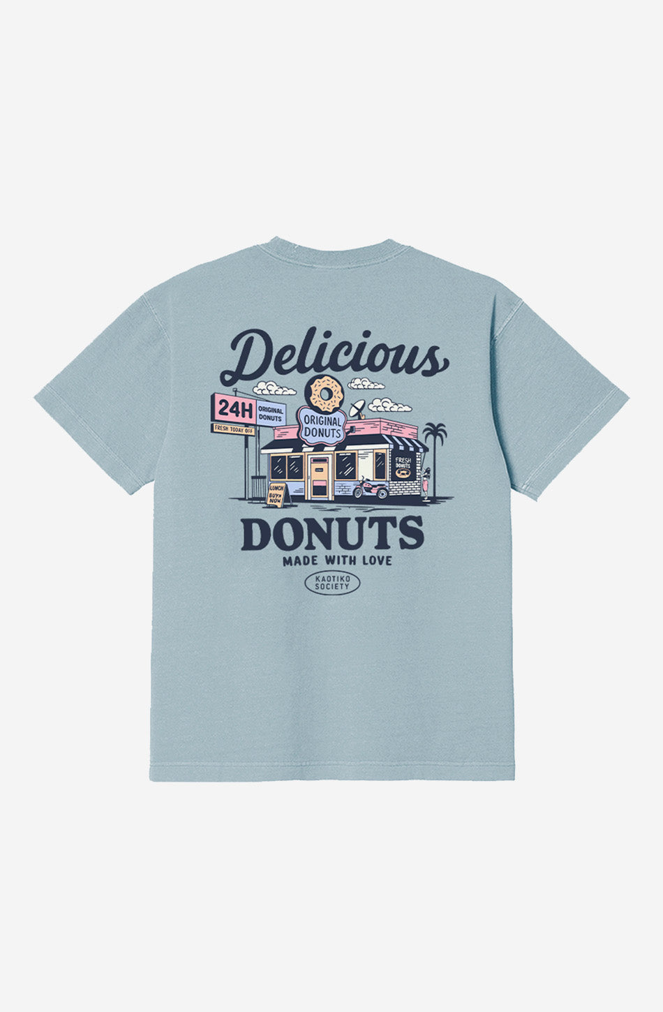 Leckere Donuts – Frisches grünes T-Shirt