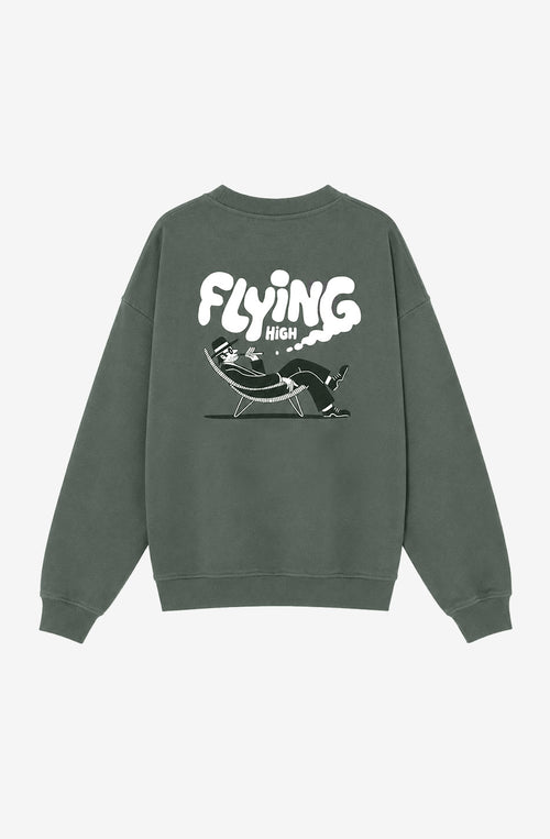 Sudadera Flying High Green