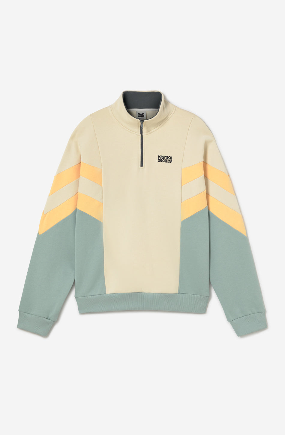 Clark Bone/Cloud Half-Zip Sweatshirt