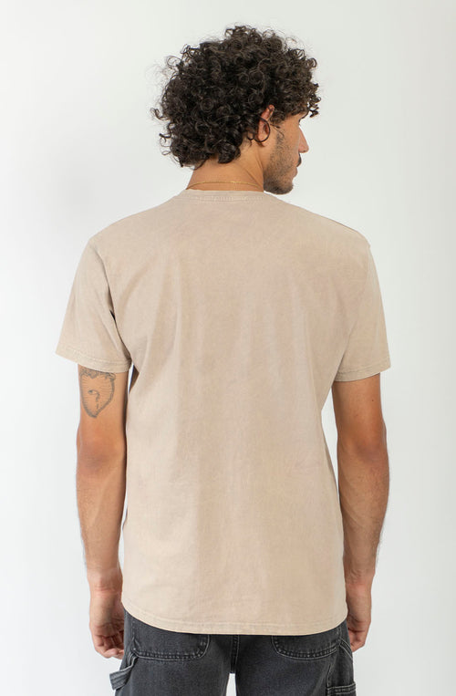 Basic Washed Bone T-Shirt