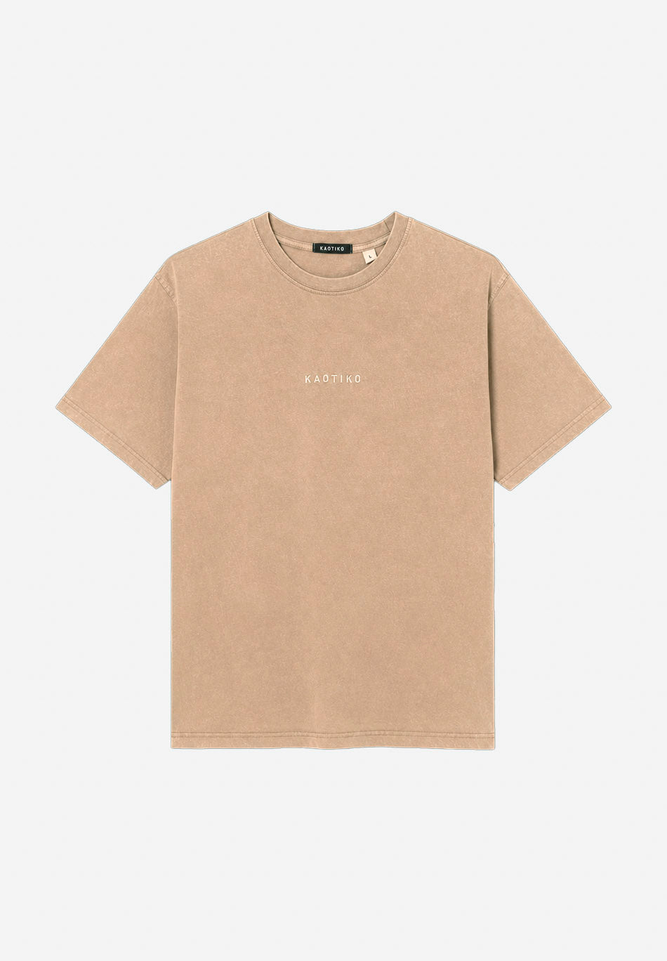 Basic Washed Bone T-Shirt