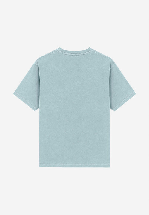 Basic Washed T-Shirts Steel