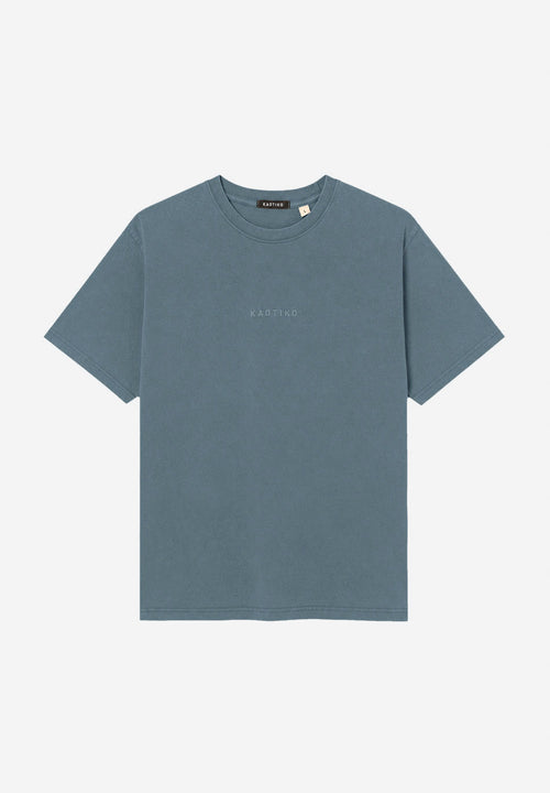 Basic Washed Indigo T-Shirt