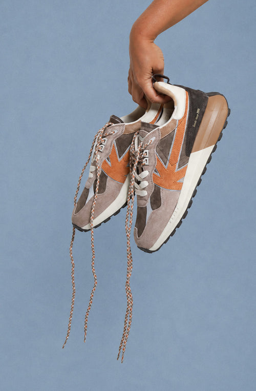 Vancouver Multi Suede French Roast Sneaker