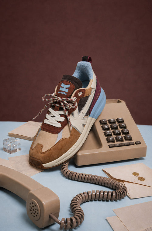 Detroit Multi Suede Tan Sneaker