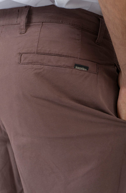 Hose Norway Wide Leg Brown