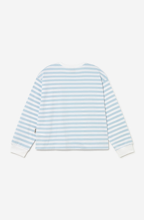 Camiseta Stripes White Sky Cotton Candy
