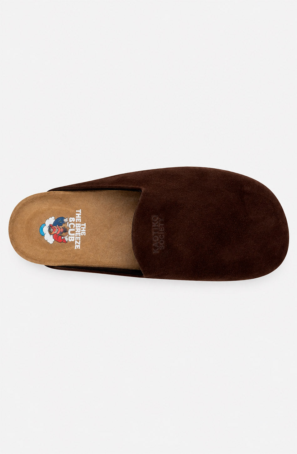 Zuecos Kaotiko Cloggy Mule Brown Mujer