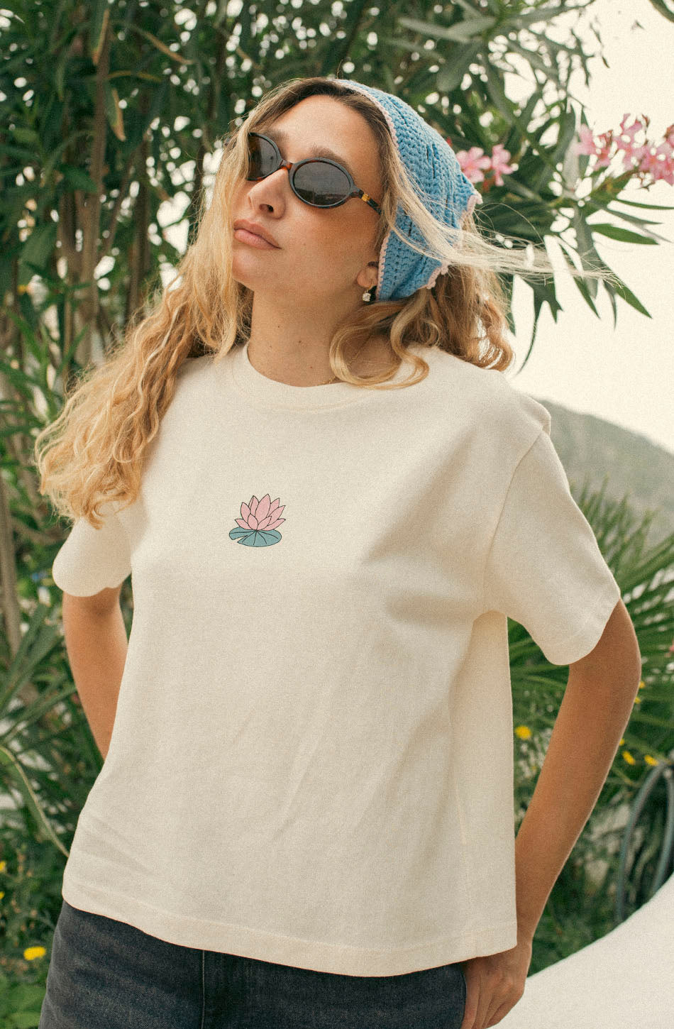 Flowers Delivery Organic Cotton T-Shirt