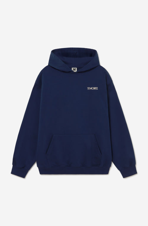Oversize-Sweatshirt Snow Cocktail Blue