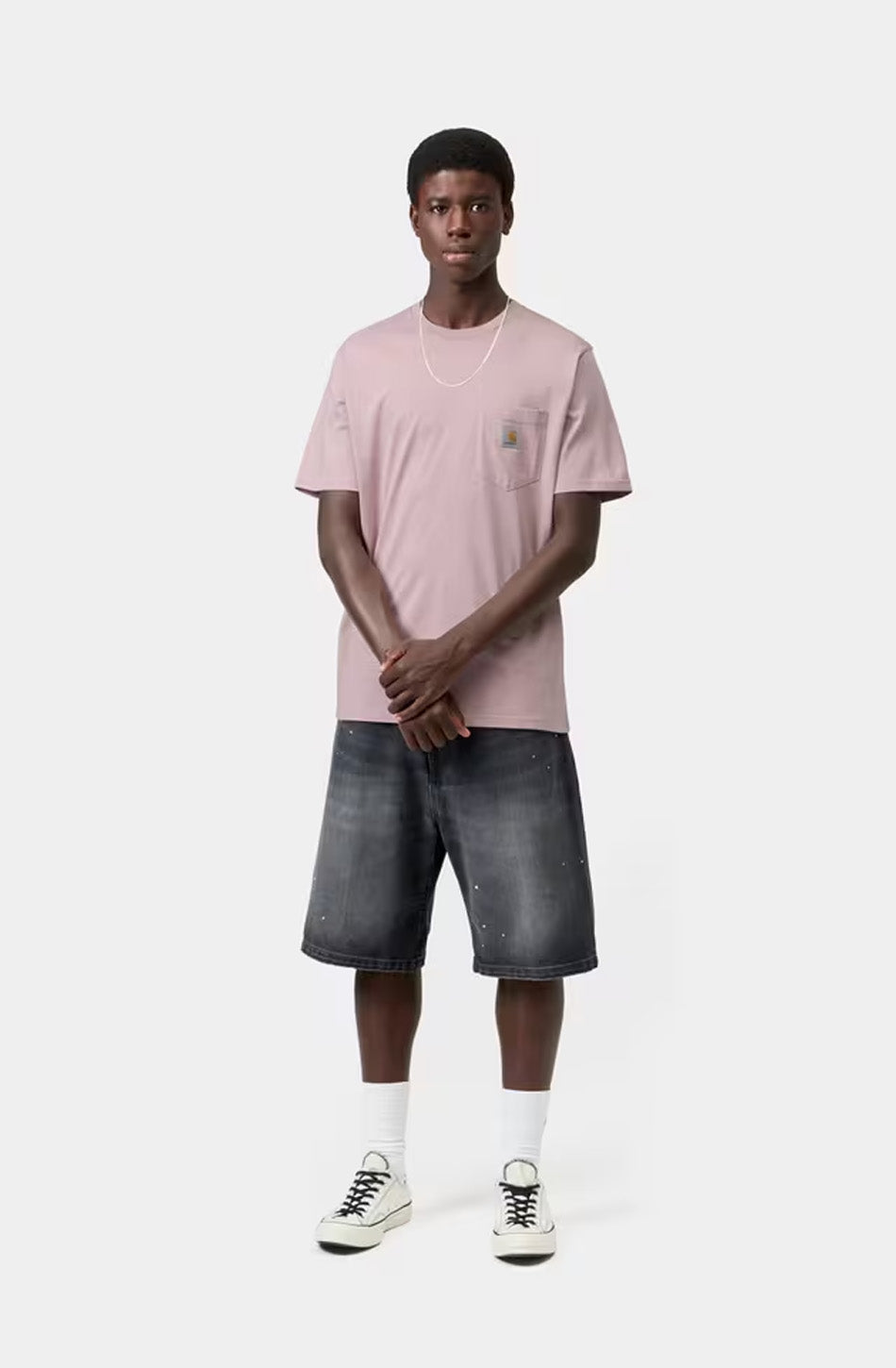 T-shirt Carhartt WIP Pocket Hortensia