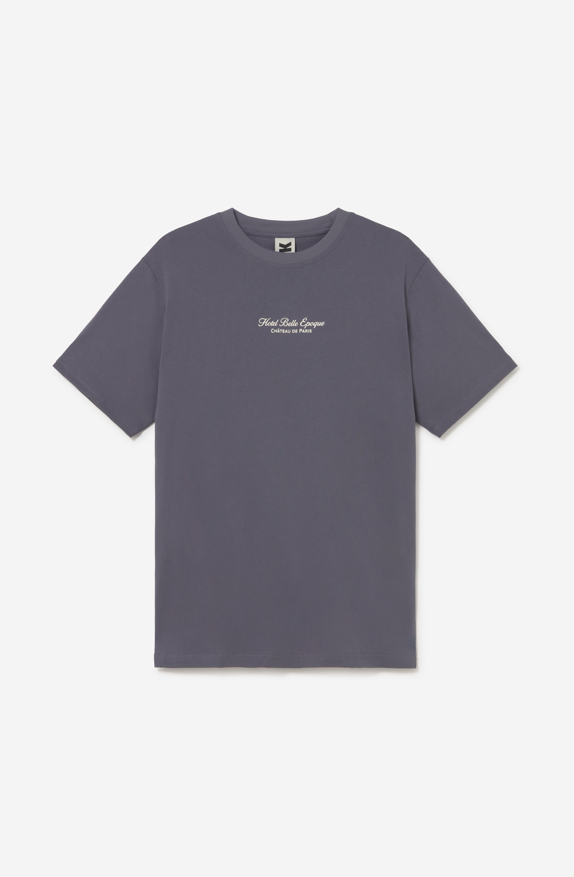 Camiseta Regular Garland Blue para hombre con diseño gráfico floral Kaotiko BCN