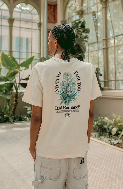 T-Shirt No Time For You Tabacco Regular Fit