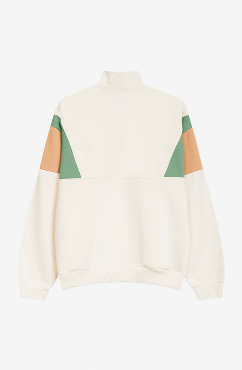 Sudadera Arthur Ivory Forest Green Salmón de hombre colección The Icons