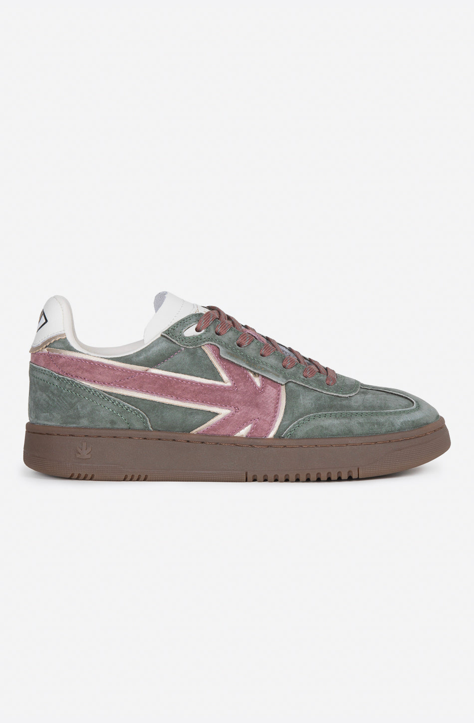 Kaotiko Boston V Samtgrüne Turnschuhe