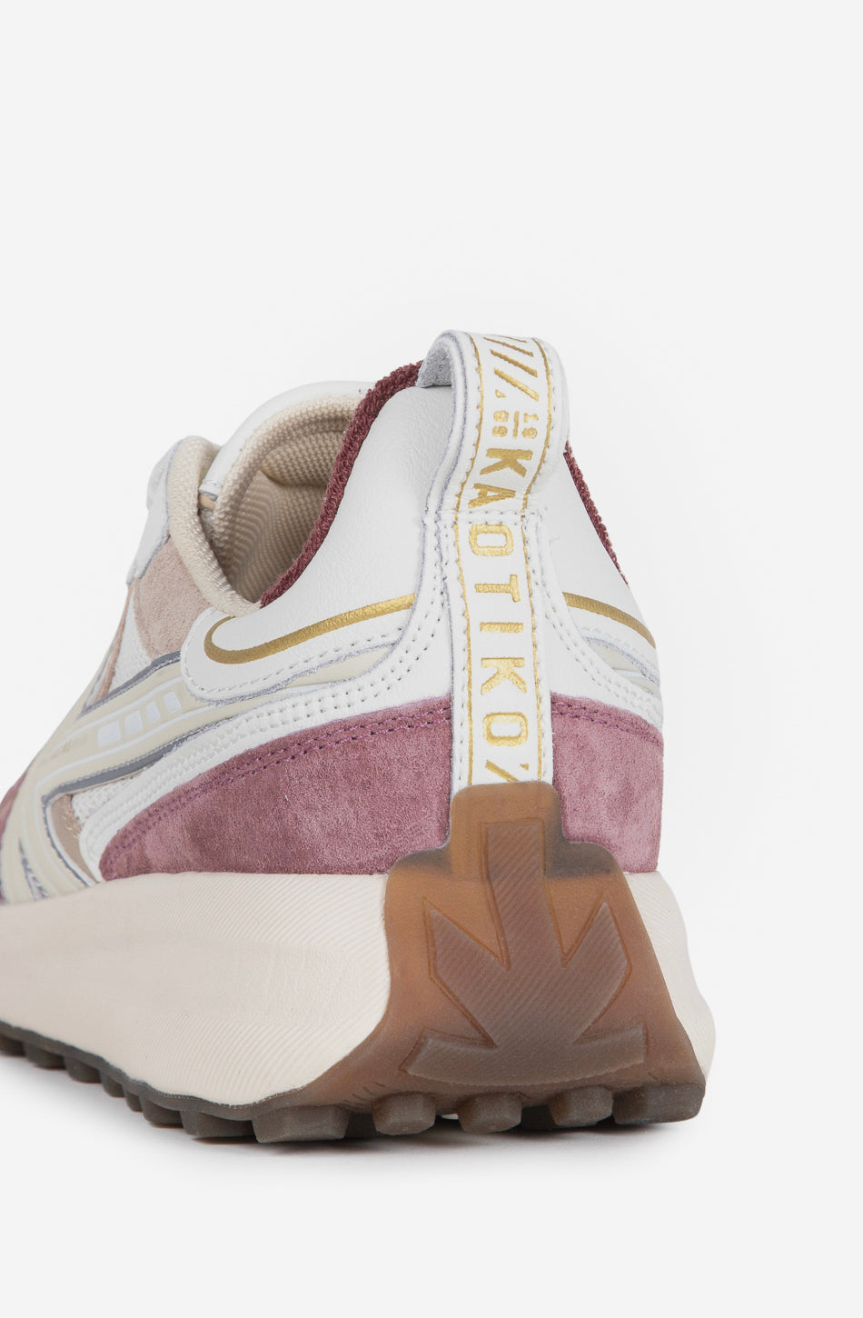 Kaotiko Detroit Tech Sneakers in Antik-Mauve