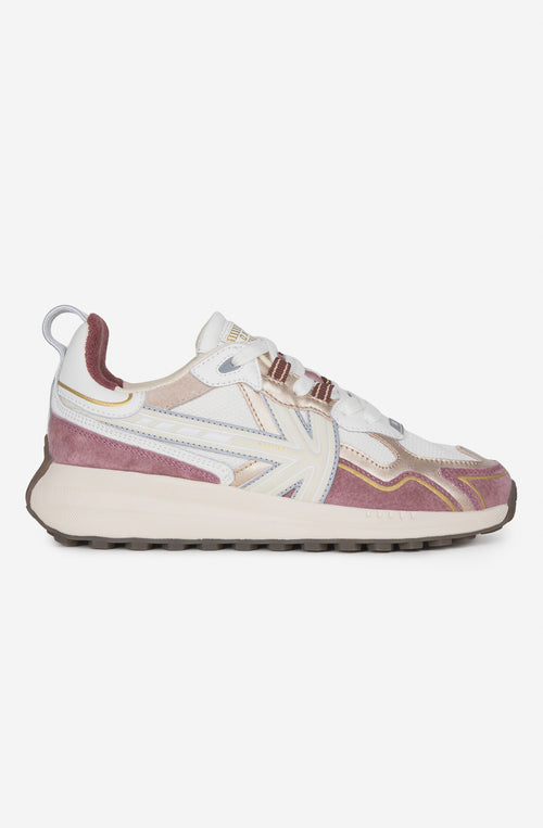 Kaotiko Detroit Tech Sneakers in Antik-Mauve