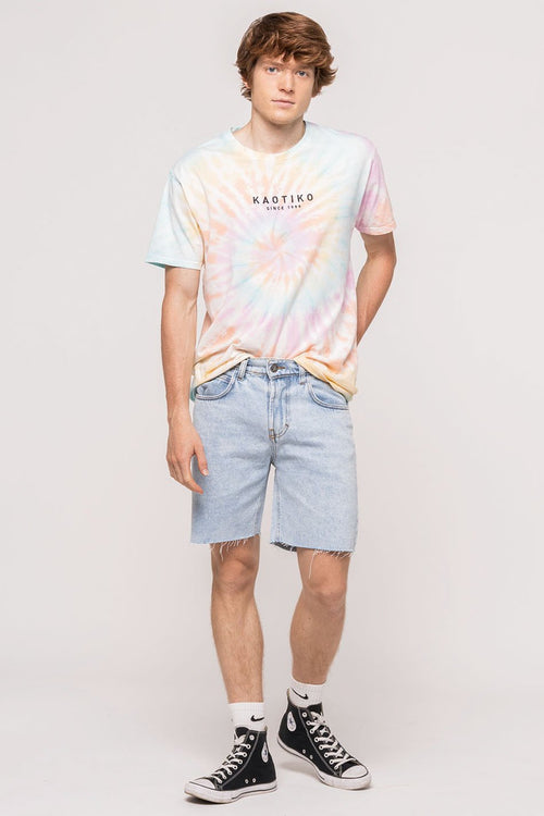 Bermuda Baggy Acid Denim