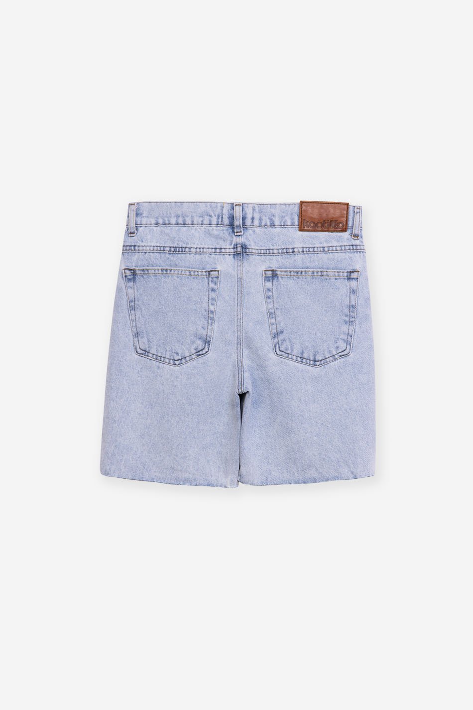 Baggy Denim Säure Bermuda