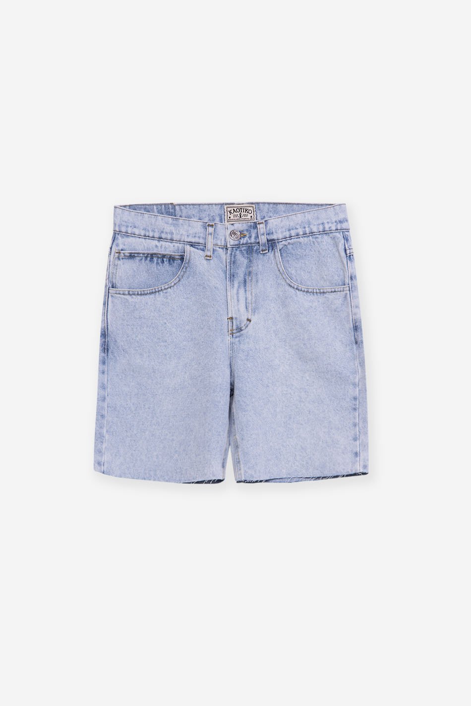 Baggy Denim Säure Bermuda
