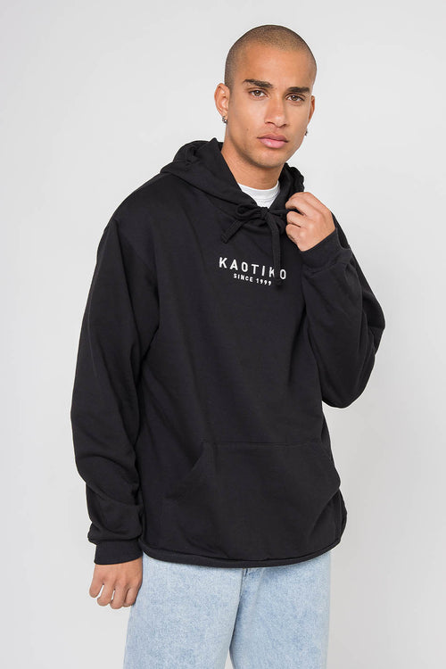 Sweatshirt schwarz mit Kapuze