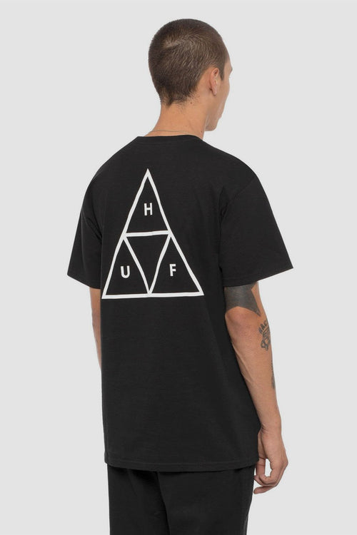 Camiseta HUF Triple Triangulo Negra