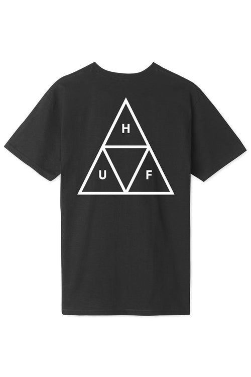 Camiseta HUF Triple Triangulo Negra