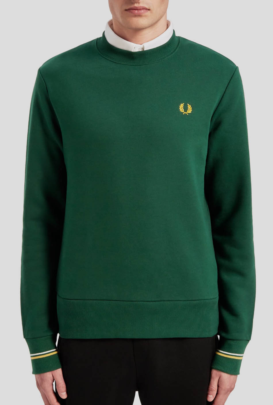 Fred Perry Pullover in Grün