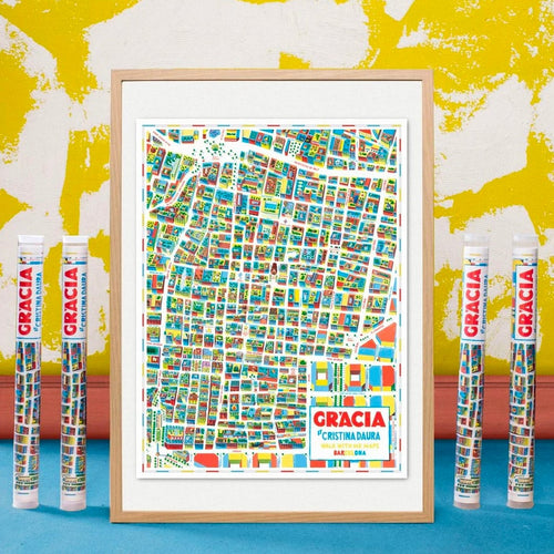 Mapa Barcelona-Gràcia