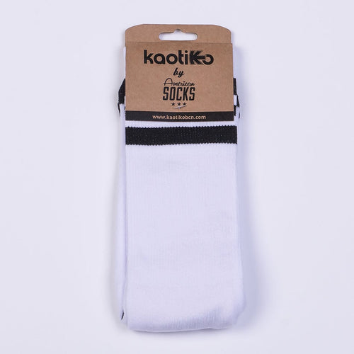 Kaotiko Basic White/Black Socks