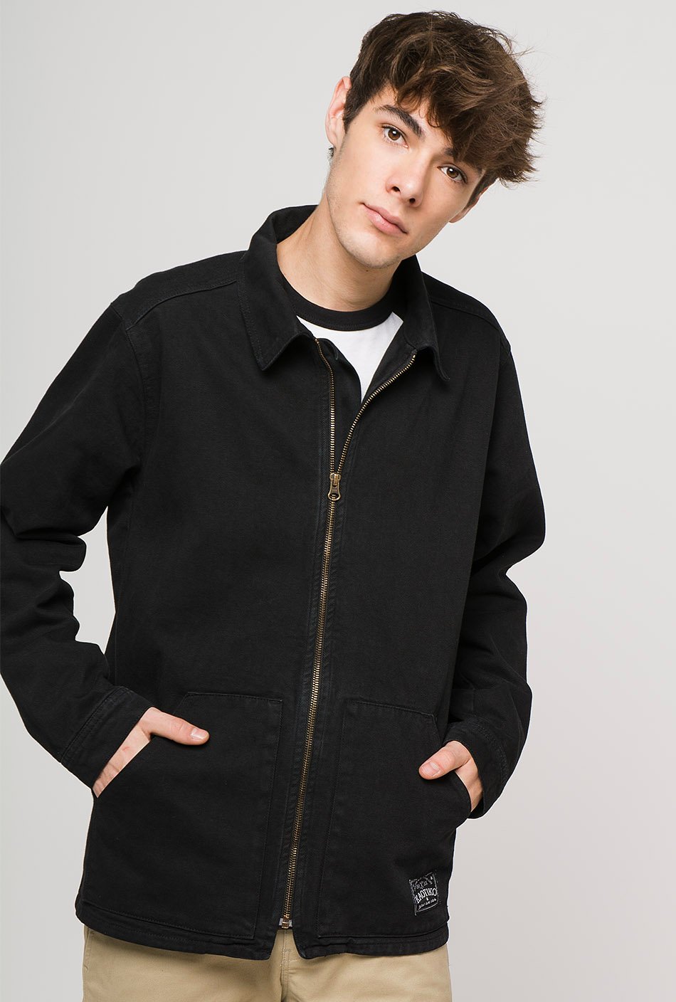 Zip Jacket Black