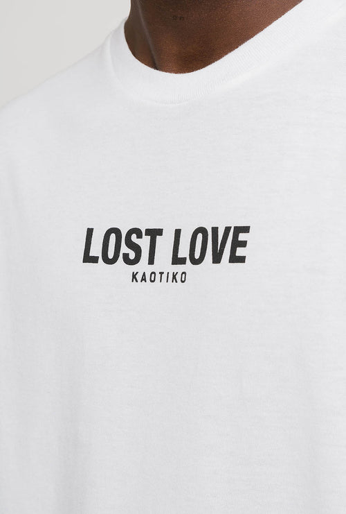 Camiseta Lost Love blanca