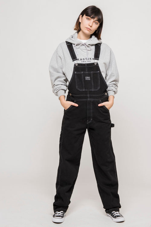 Long Black Dungaree