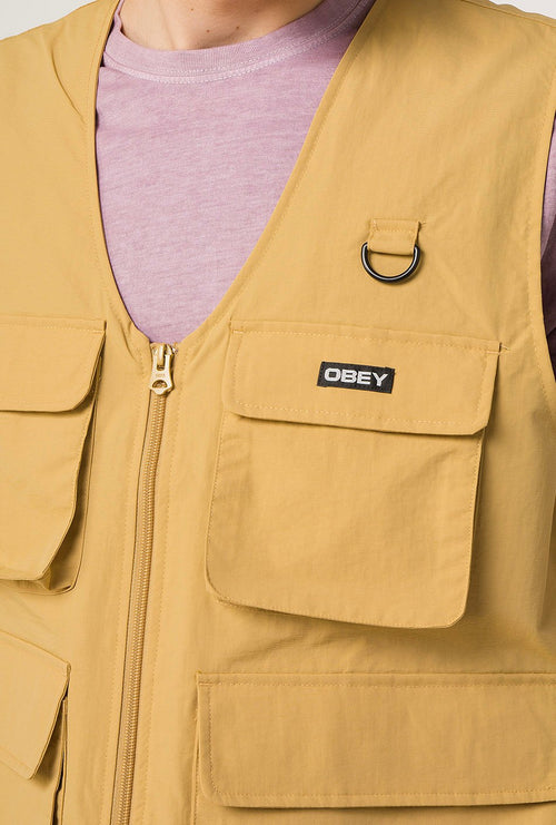 Obey Undertone Vest Almond