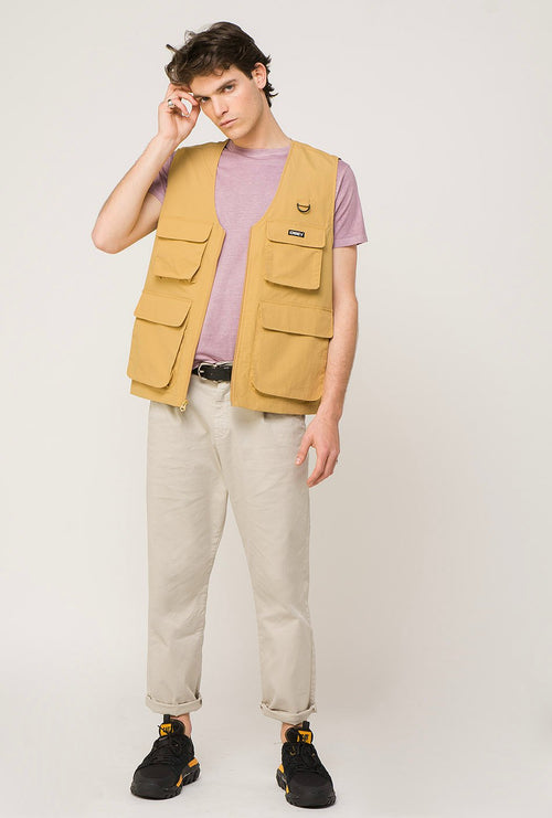 Obey Undertone Vest Almond