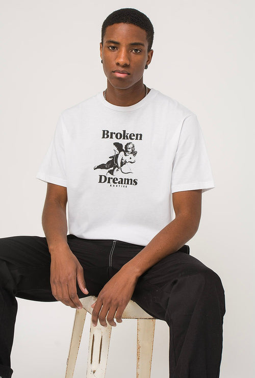 Broken Dreams T-Shirt in Weiß