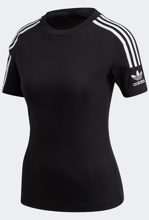 Adidas Tight T-Shirt in Schwarz