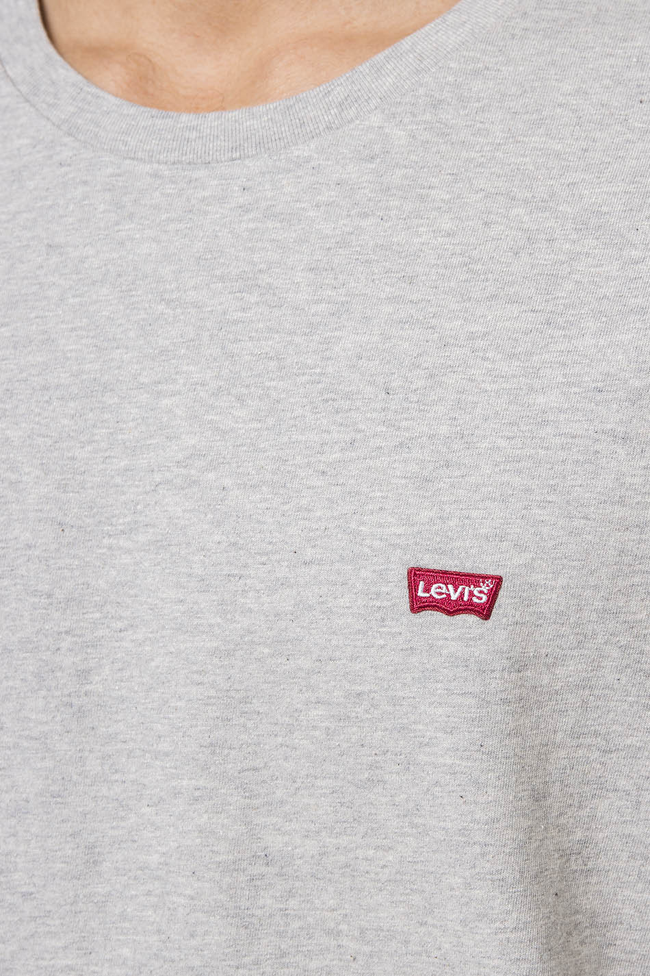 Levi's The Original Tee Grau Meliert