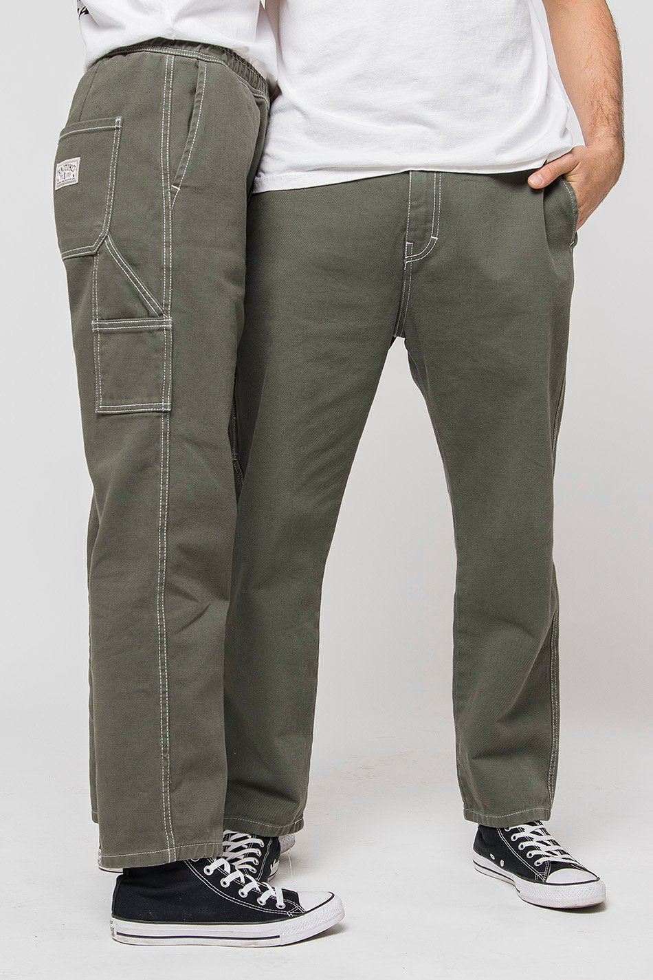 Carpenter-Hose Khaki
