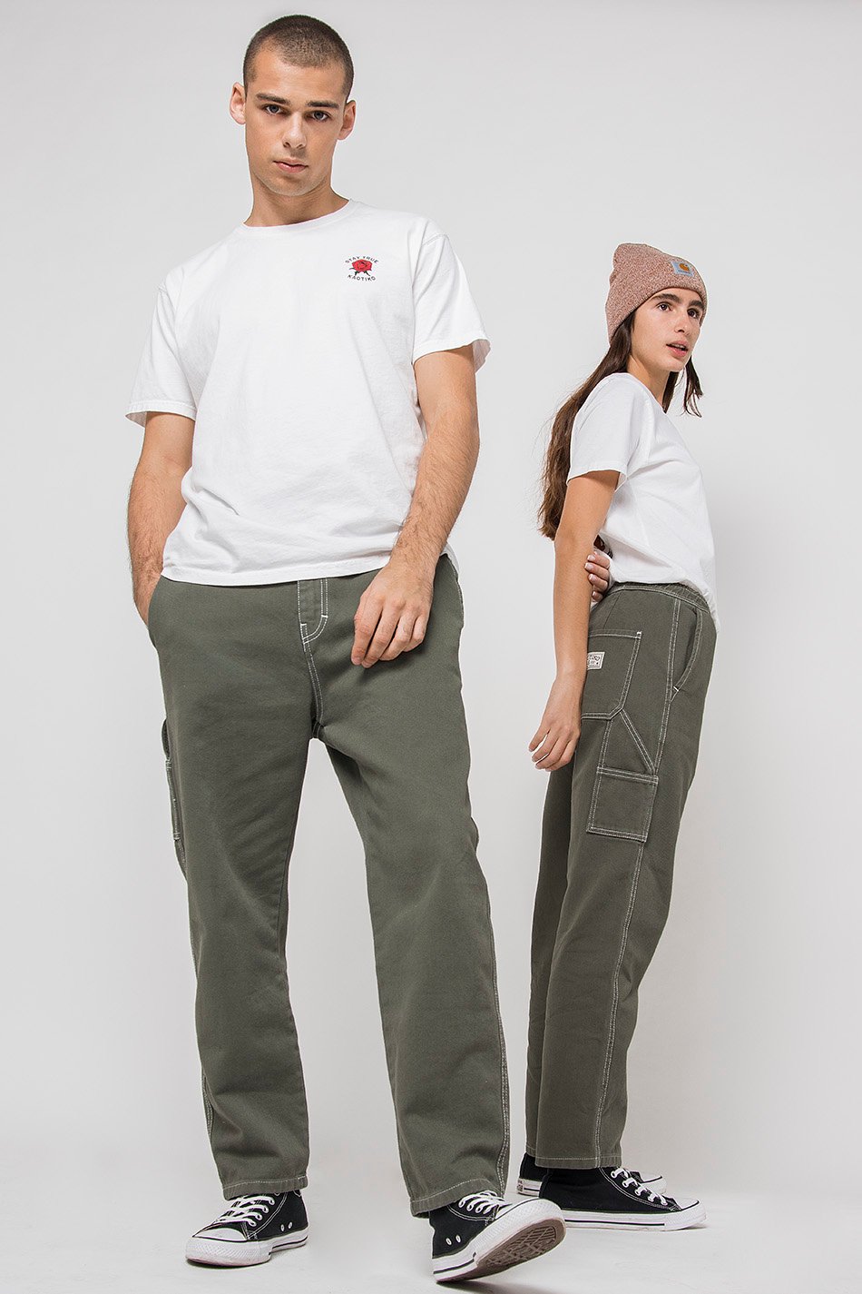 Carpenter-Hose Khaki
